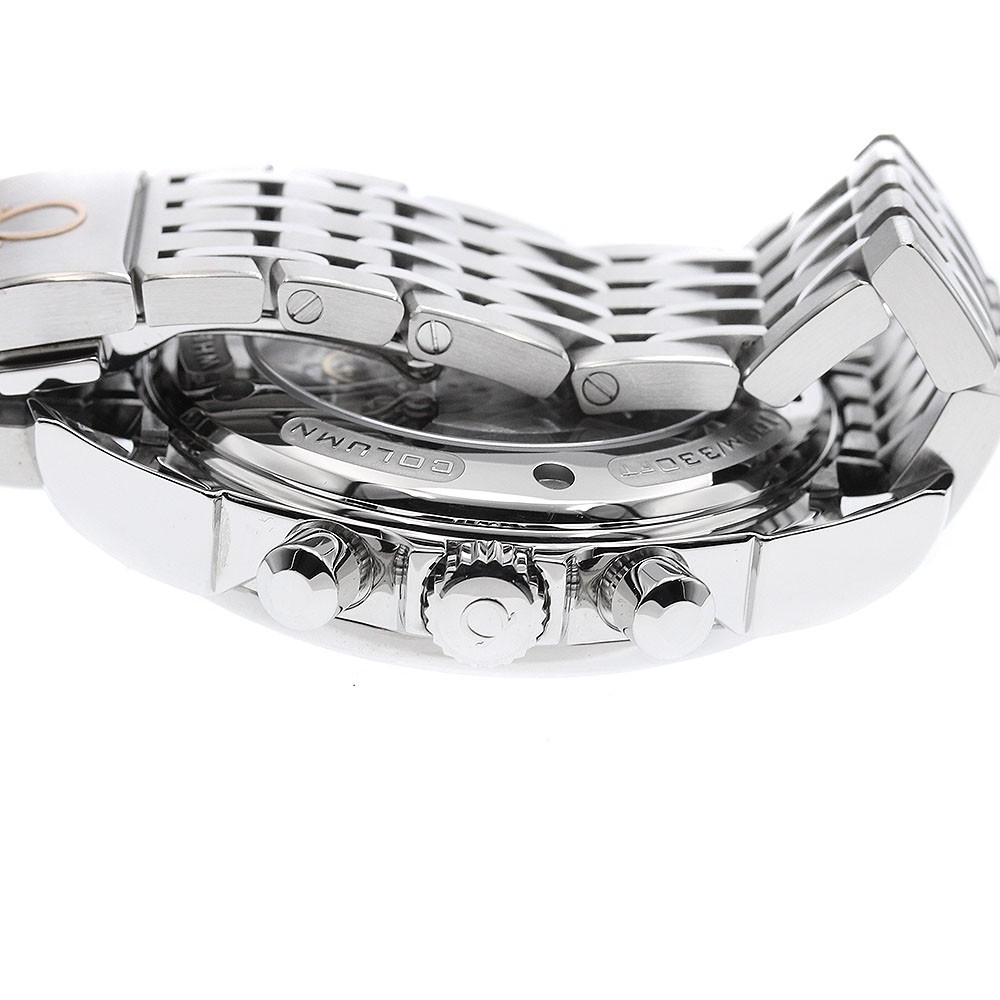 OMEGA De Ville Chronoscope 4550.30 Coaxial Silver Dial Automatic Men’s_953487