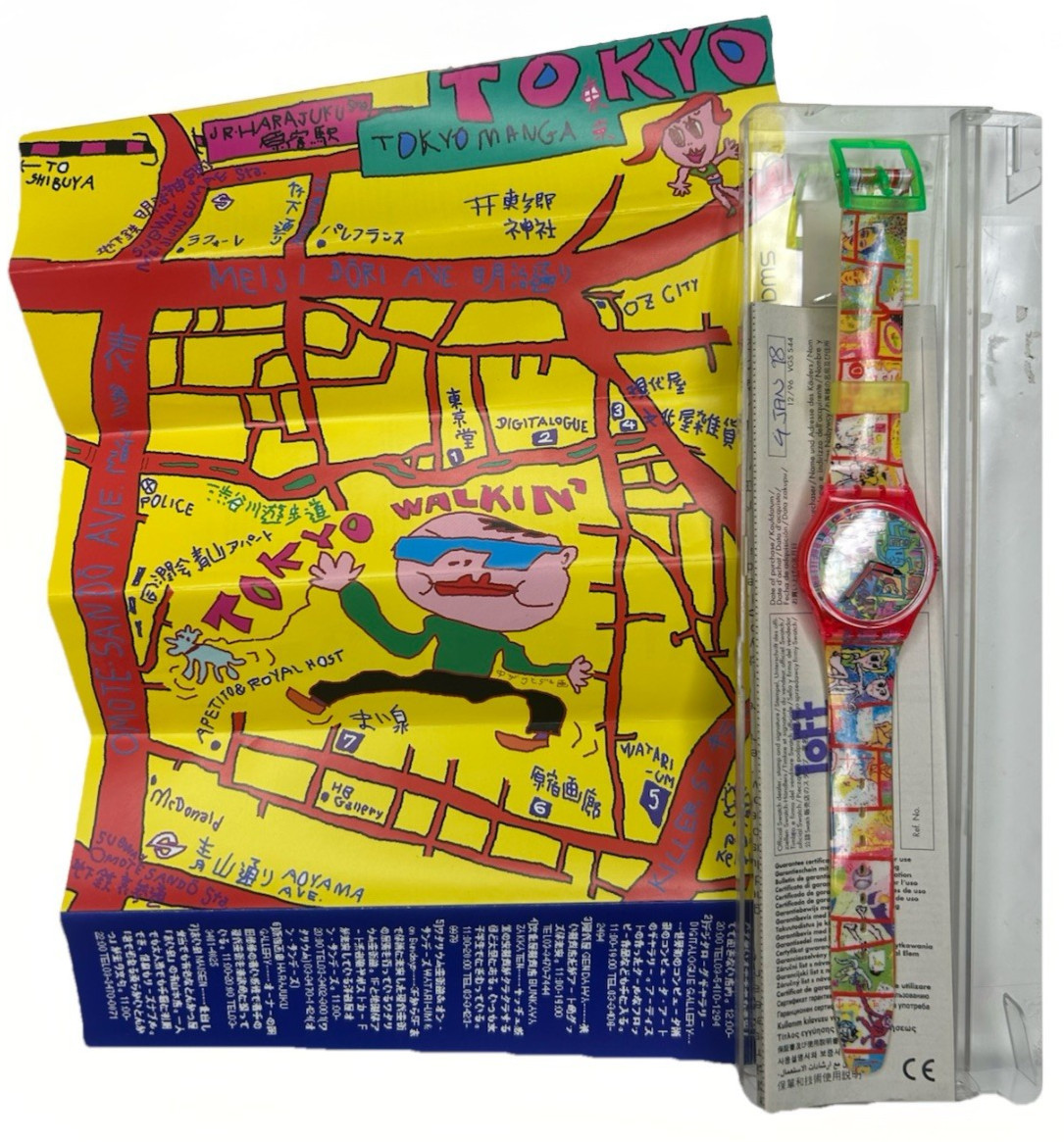 Swatch Japan Special – Harajuku – Tokyo Manga – GR133PACK – Limited