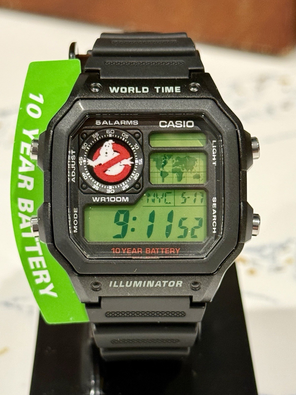 Custom Ghostbusters Watch – Casio Royale AE1200