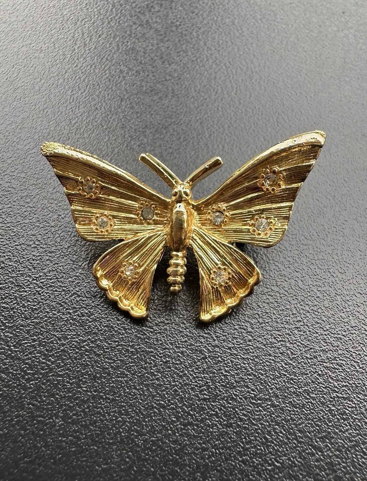 Vintage Gerry’s gold-tone butterfly brooch