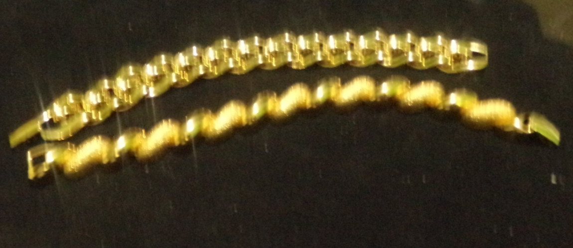 VINTAGE ESTATE FIND OF GOLD BRACELET LOT OF 4