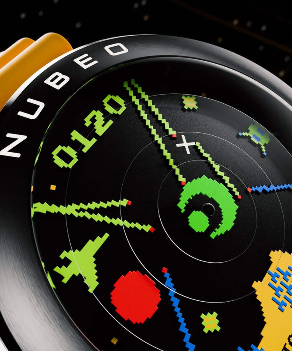 Ventana Automatic Atari Missile Command Limited Edition Black Dial / Silicone St