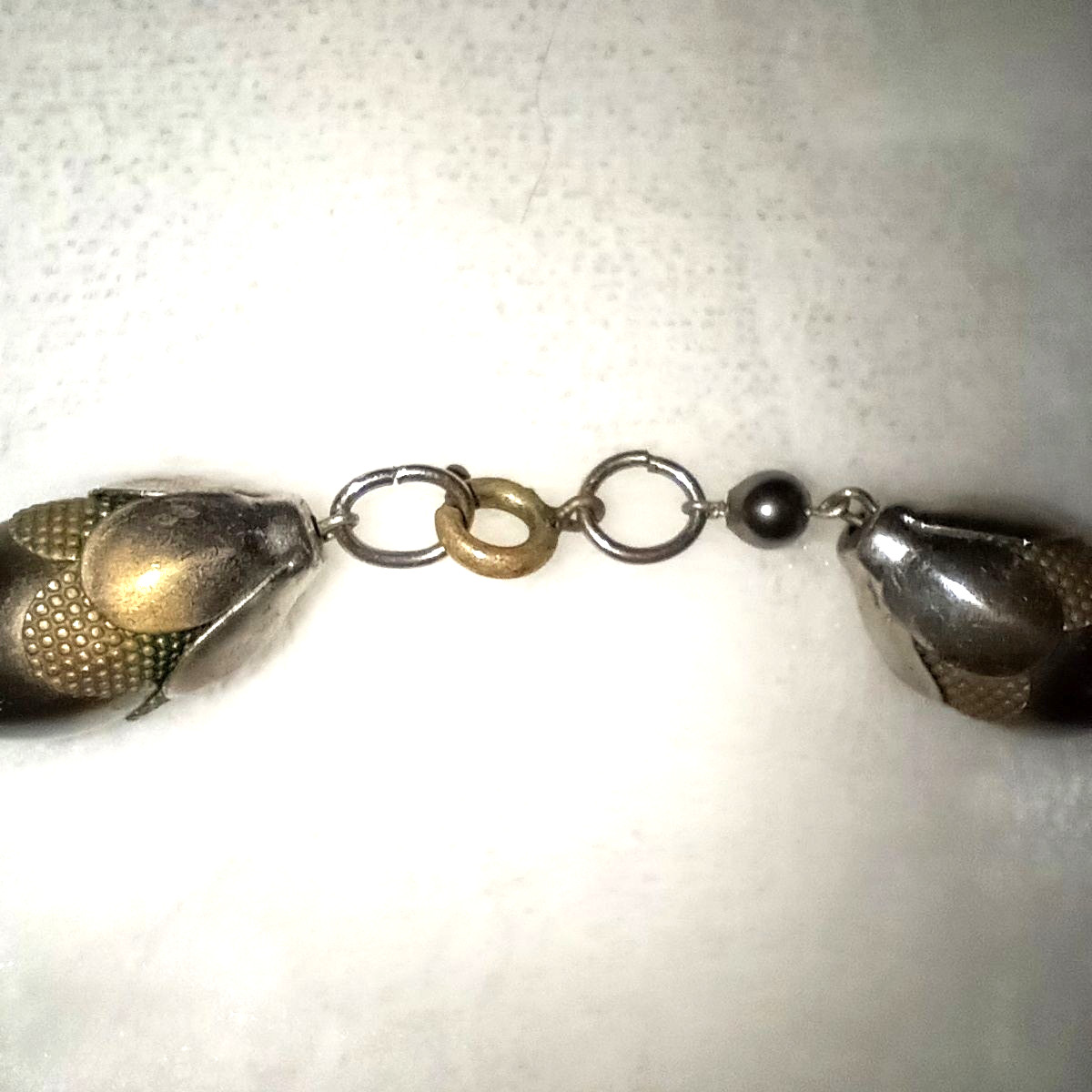 Vintage Art Deco NECKLACE Machine Age Botanical German Modernist J.Bengel School
