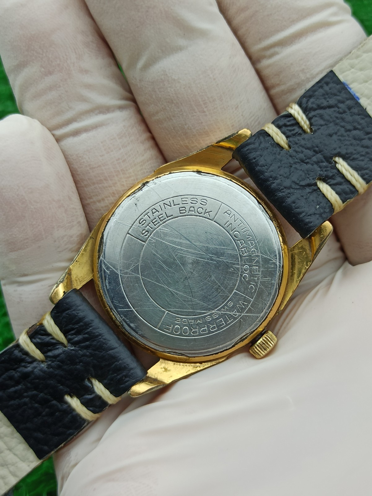 Rare Vintage Printania Geneve Saudi Arabia Royal Gift King Abdulaziz Swiss Watch