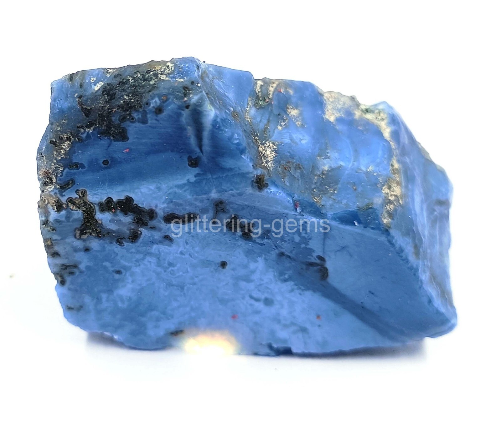 Sky-Blue Opal 218.25 Ct Natural IGL Australia Uncut Rough Loose Gemstone 5MSE