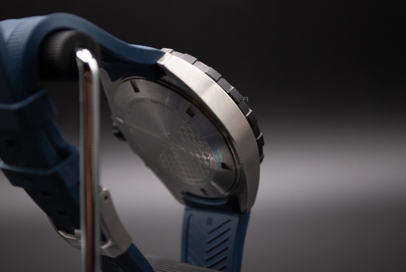 TAG HEUER QUARTZ CHRONOGRAPH FORMULA 1 blue MEN’S WATCH CAZ101V RUBBER BAND
