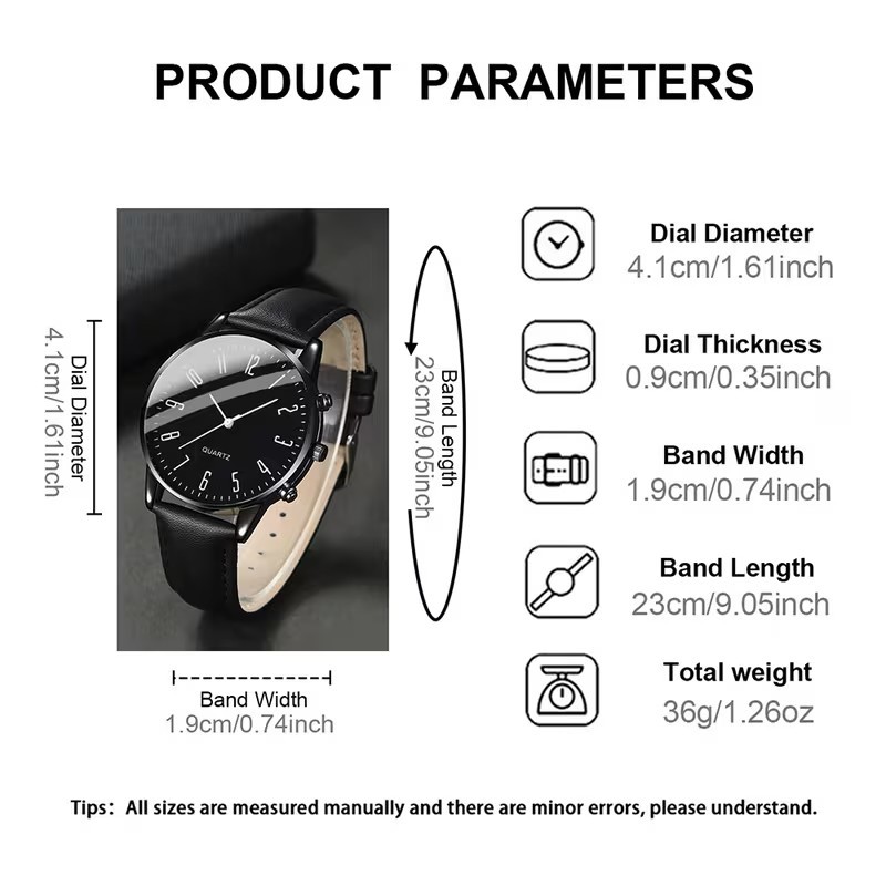 New Men’s Casual Business Luxury Quartz Watch
