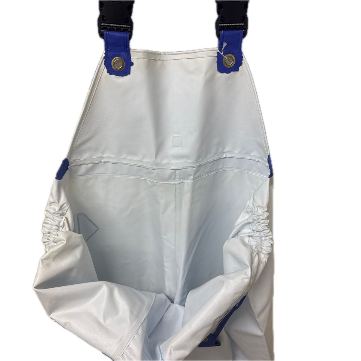 SEAGULL Overalls White Blue L HI QUALITY FISHING GEAR MARINE