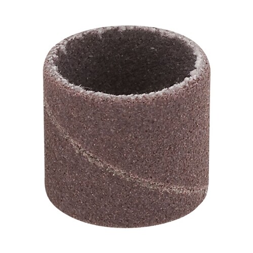 ABRASIVE EMERY SANDING ARBOR BANDS 1/2″ X 1/2″ – MEDIUM 120 GRIT- 100 PIECES