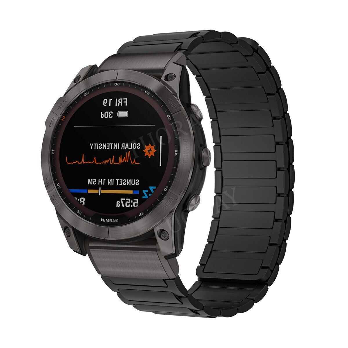 26mm Magnetic Silicone Loop Strap for Garmin Band Fenix 8 51mm 7X Pro 6X 5X Plus