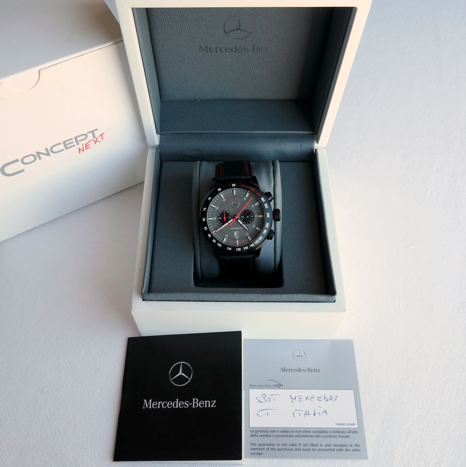 Mercedes Benz Motorsport AMG DTM Racing Car Accessory Sport Chronograph Watch