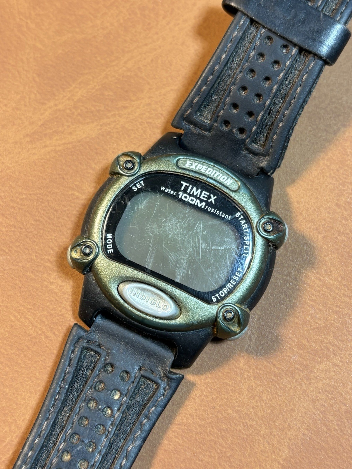 Vintage Timex Expedition Digital Men 866 Watch,WR100M,Untested,For Parts/Repair