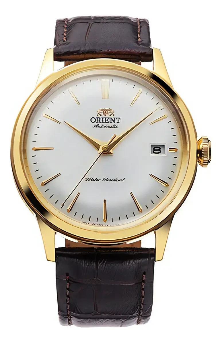 Orient Men’s Contemporary Classic Automatic White Dial Watch – RA-AC0M01S30B NEW
