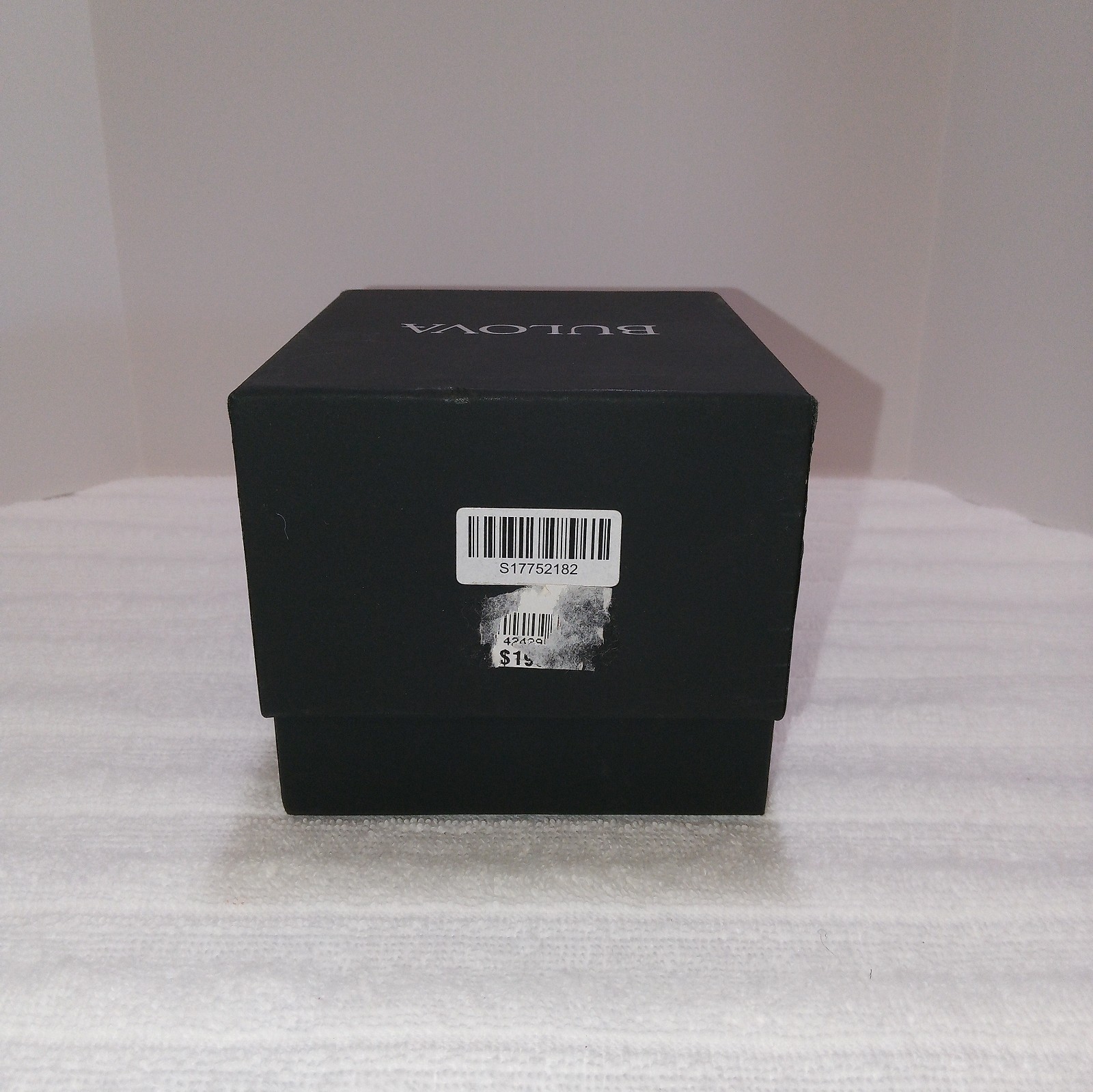 Bulova Watch Box 4.5x4x3.5 For S17752182. No Watch