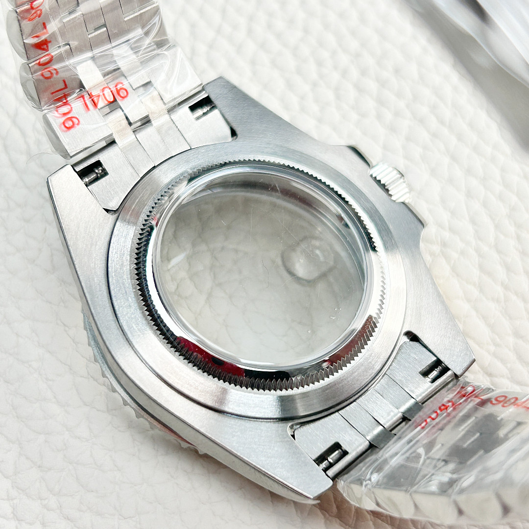 40mm Brushed Sub GMT 20ATM Coke Bezel Watch Case Mod For Nh35 Nh36 Nh34 Movement