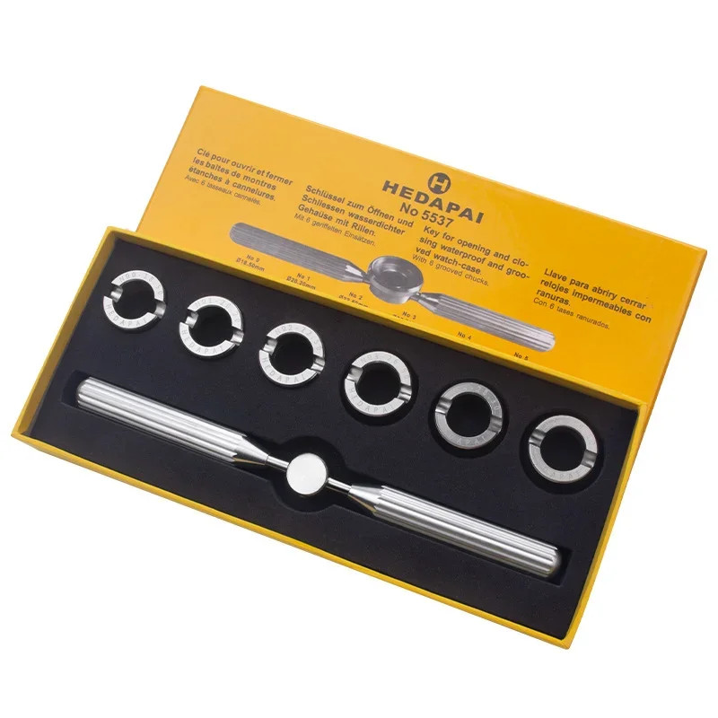 Watch Case Back Opener Wrench Tool Waterproof Screw Back Repair Kit Set