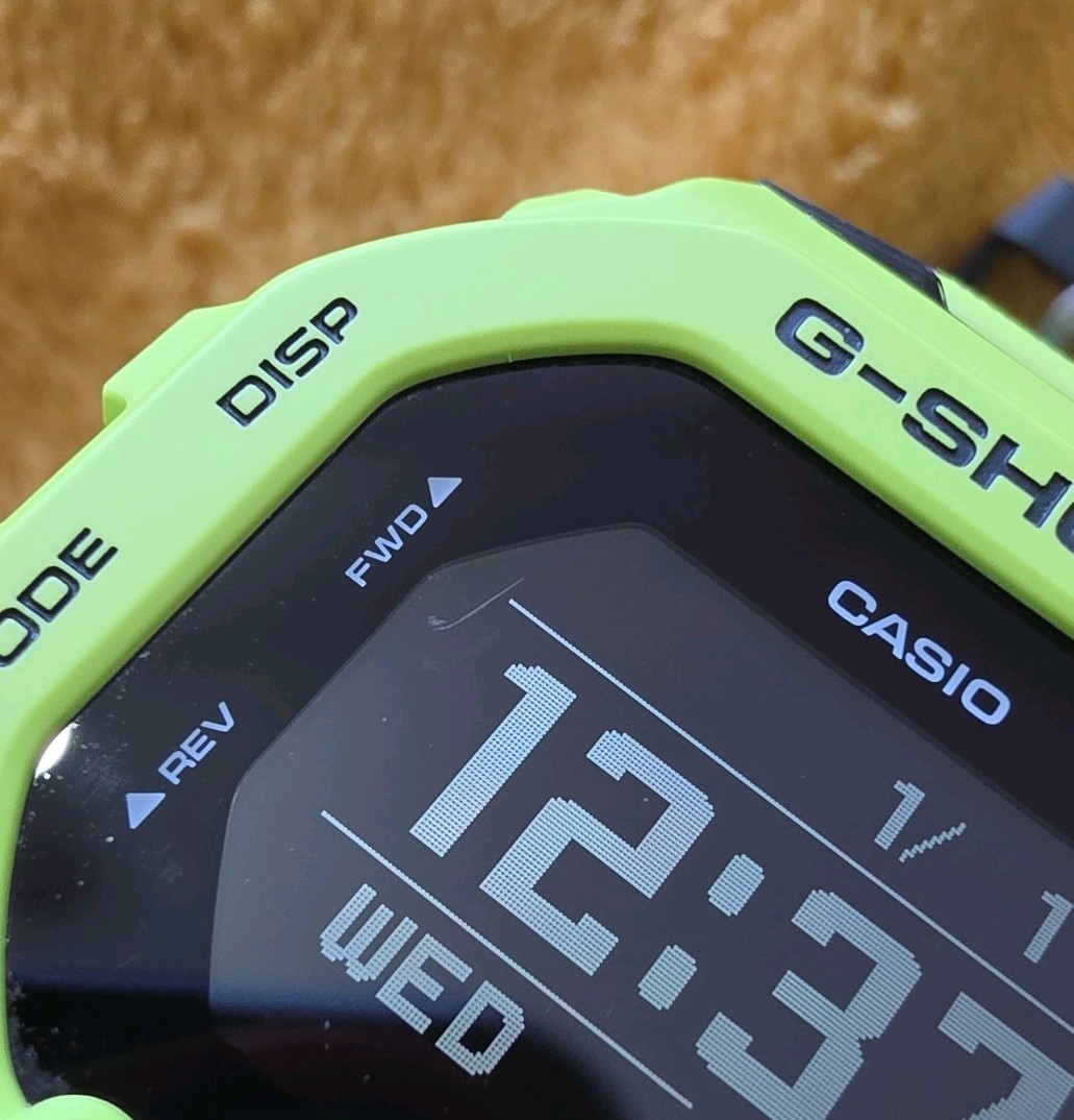 Casio Watch GBD-200-9ER G-Squad Lime Green Bluetooth Lime Green, Neon