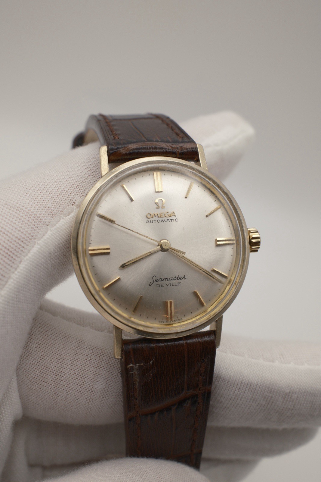 1962 Omega Seamaster De Ville Vintage Watch 14K Gold Filled