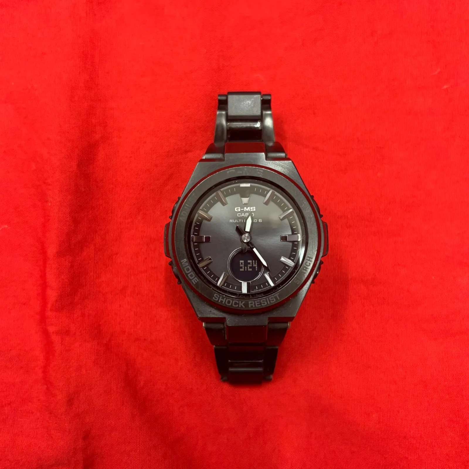 Working condition CASIO BABY-G Solar MULTI BAND 6 G-MS MSG-W200CG Casio watch fo