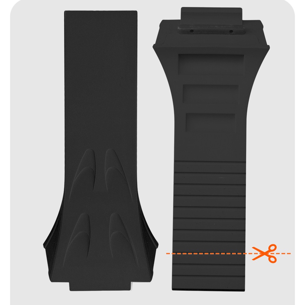Luxury Titanium Carbon Fiber Case Rubber Band Mod Kit For Apple Watch Ultra 49MM