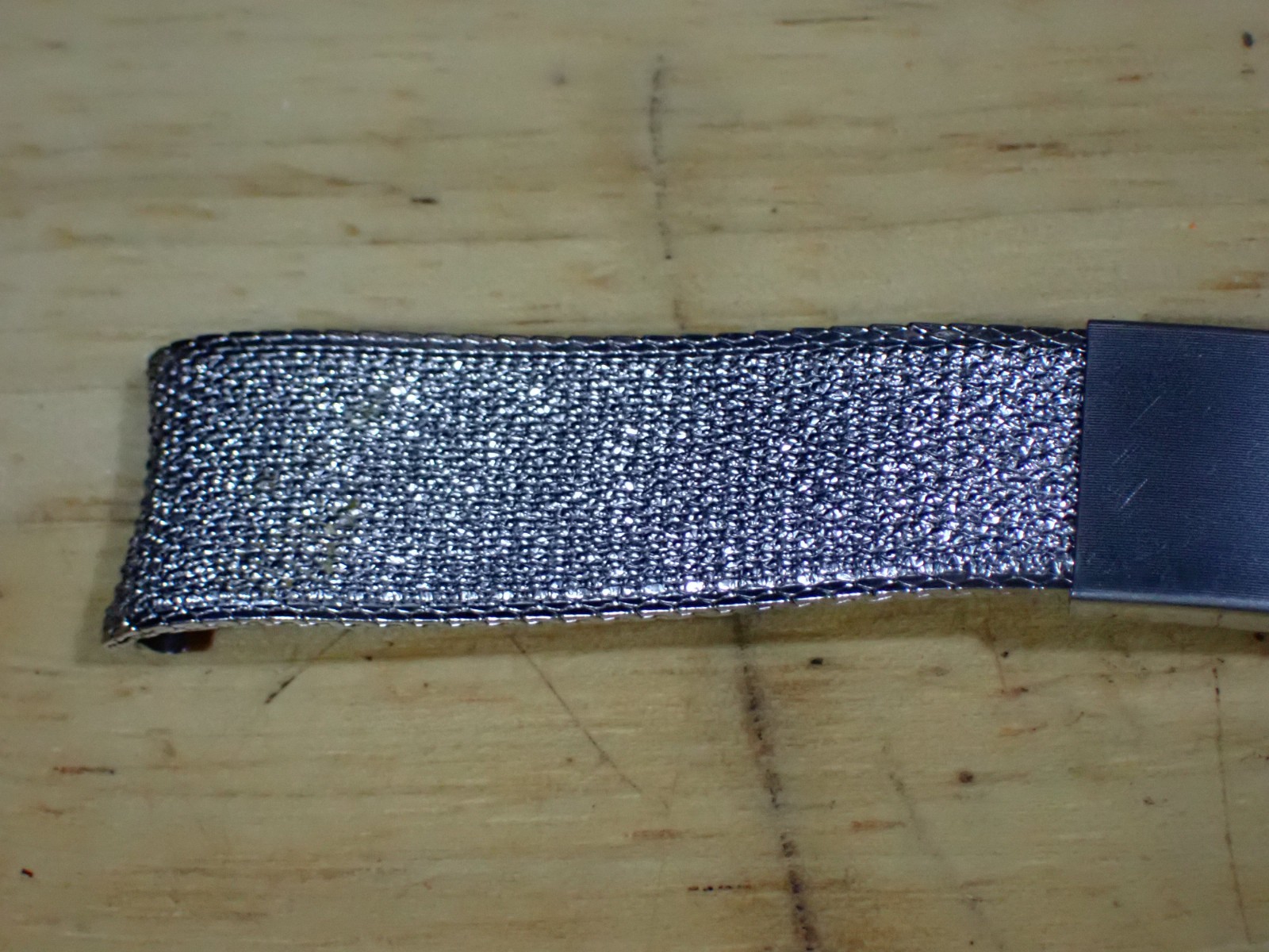 Vintage KREISLER Stainless Calendar Buckle Watch Band 17.4 mm end Mint 6 1/4″