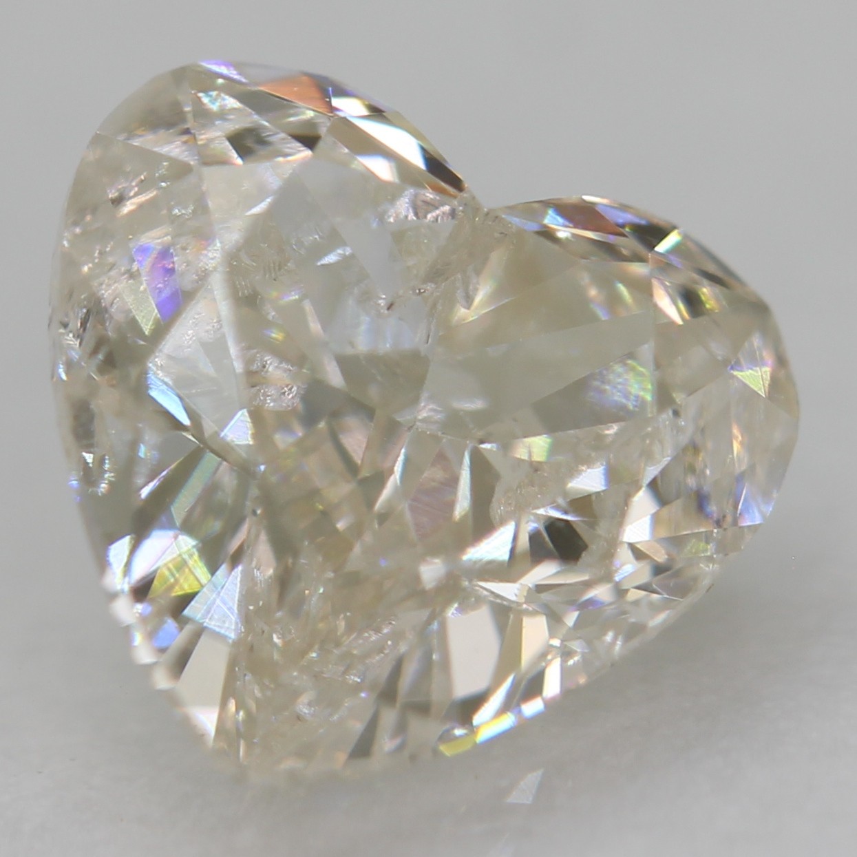 Certified 0.60 Carat G VS2 Heart Shape Natural MINED Loose Diamond 5.61×5.52mm