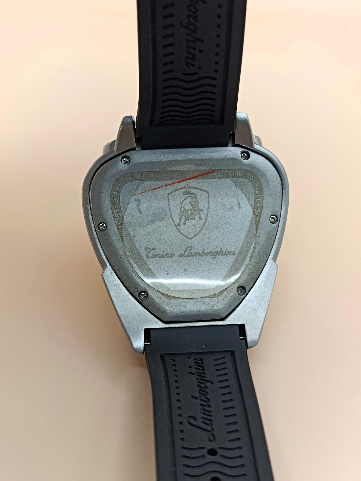 Amazing Tonino Lamborghini Chronograph White Dial Refurbished Men’s Wrist Watch