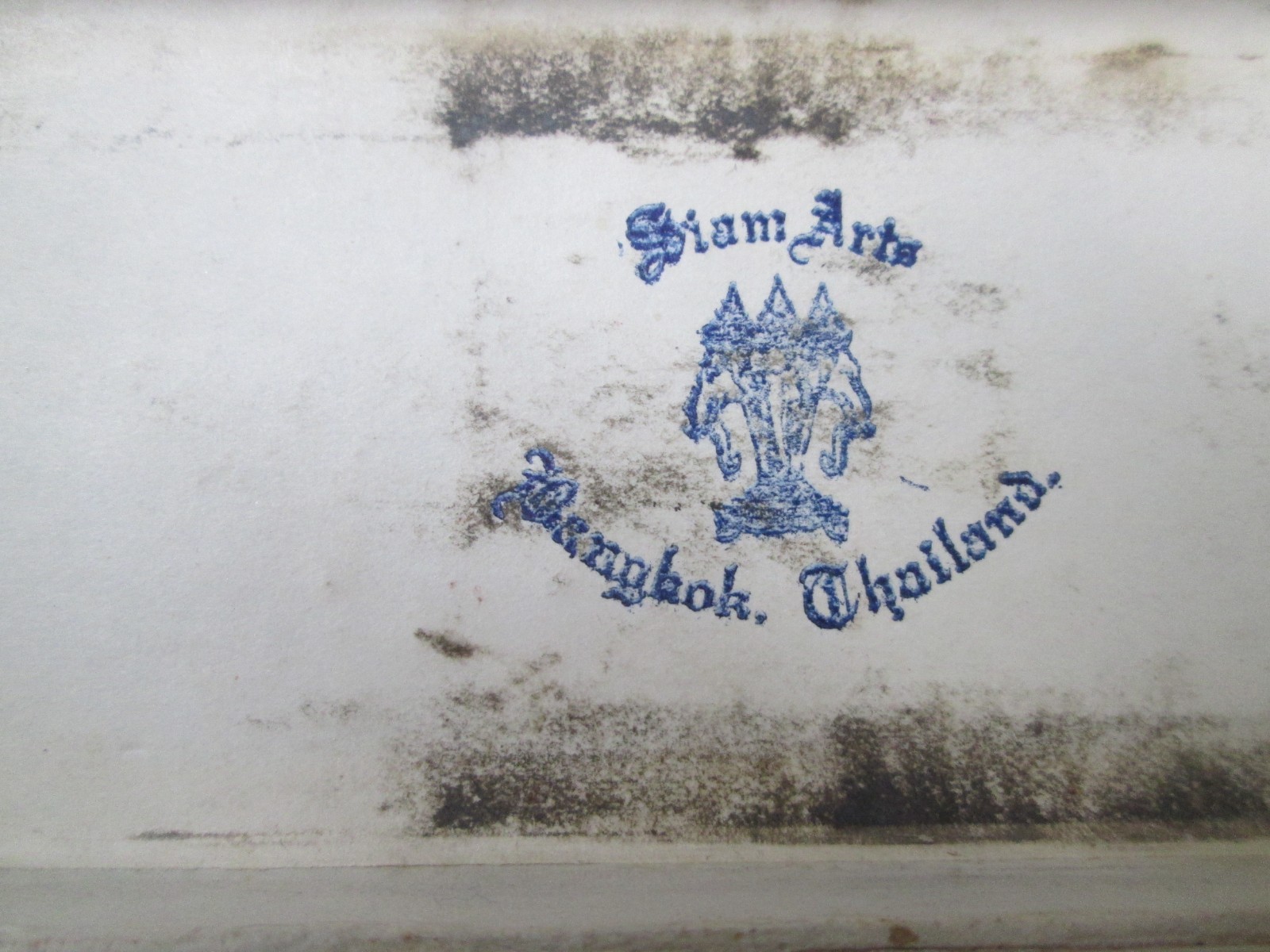 Vintage Siam Sterling Silver Niello Panel Bracelet Boxed Bangkok Thailand 925