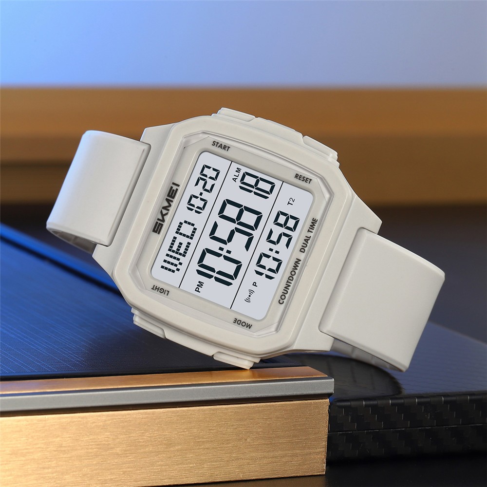 SKMEI Men Watch Electronic Sport Watch LED Alarm Watch Boys Digital Wristwatch