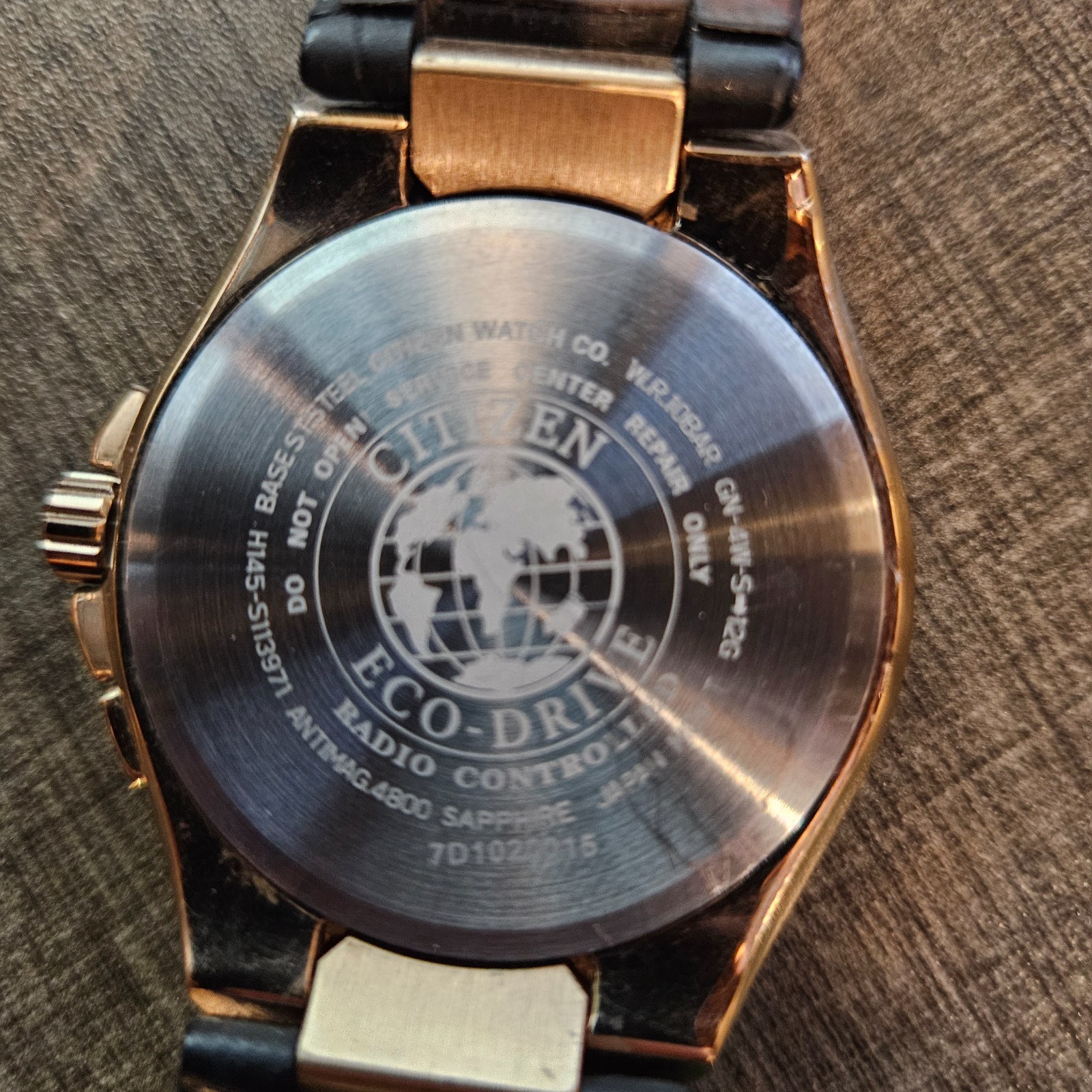 H145-S113971 CITIZEN ECO-DRIVE RADIO CONTROLLED WATCH