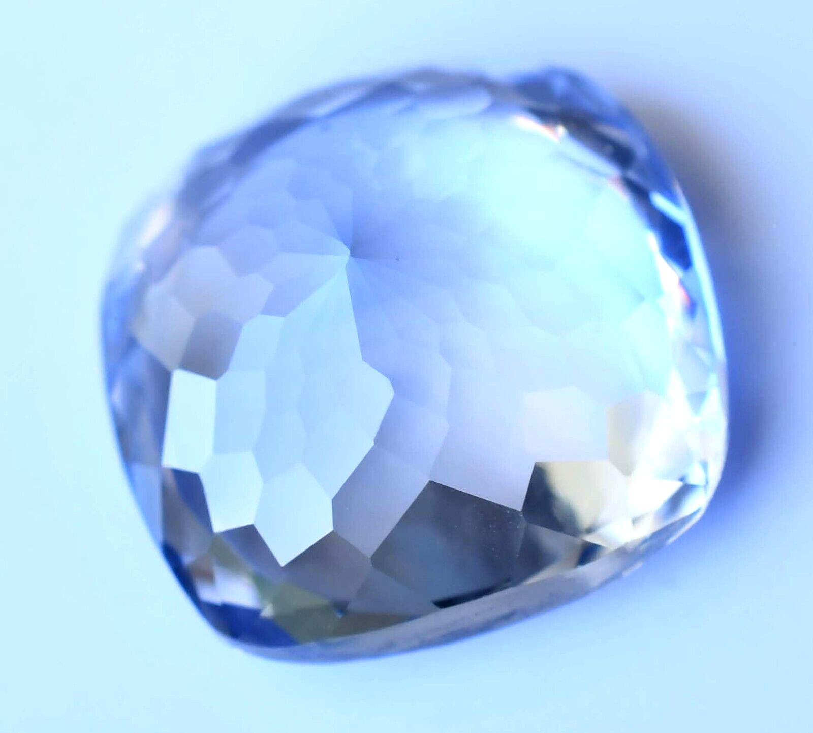 Natural Blue Sapphire 40.55 Ct FLAWLESS Certified Montana Treated Loose Gemstone
