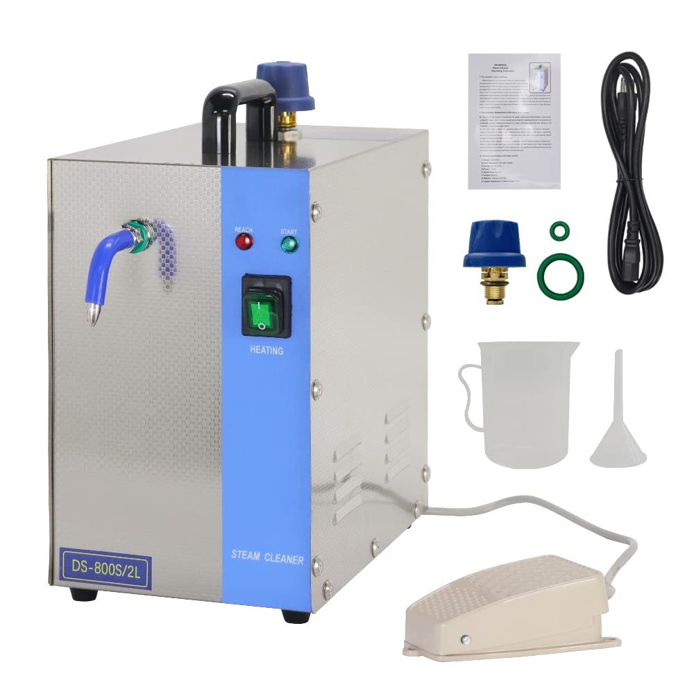 Stainless Commercial Jewelry Steam Cleaner Gem Washer Machine Anti-rust 1300W