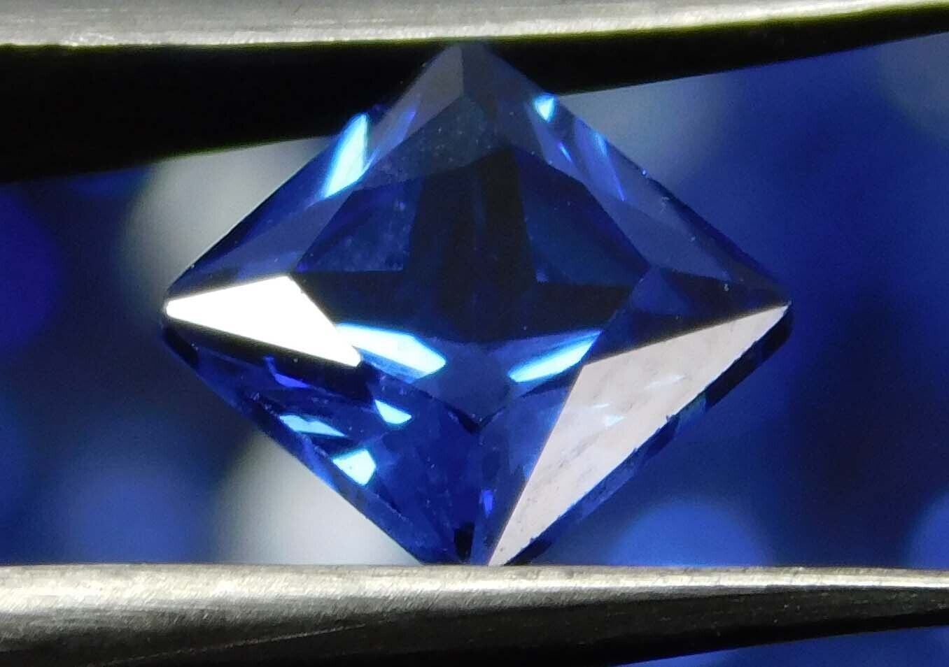 6x6mm Natural Blue Sapphire Square Cut CERTIFIED 2 Ct Loose Gemstones Lot