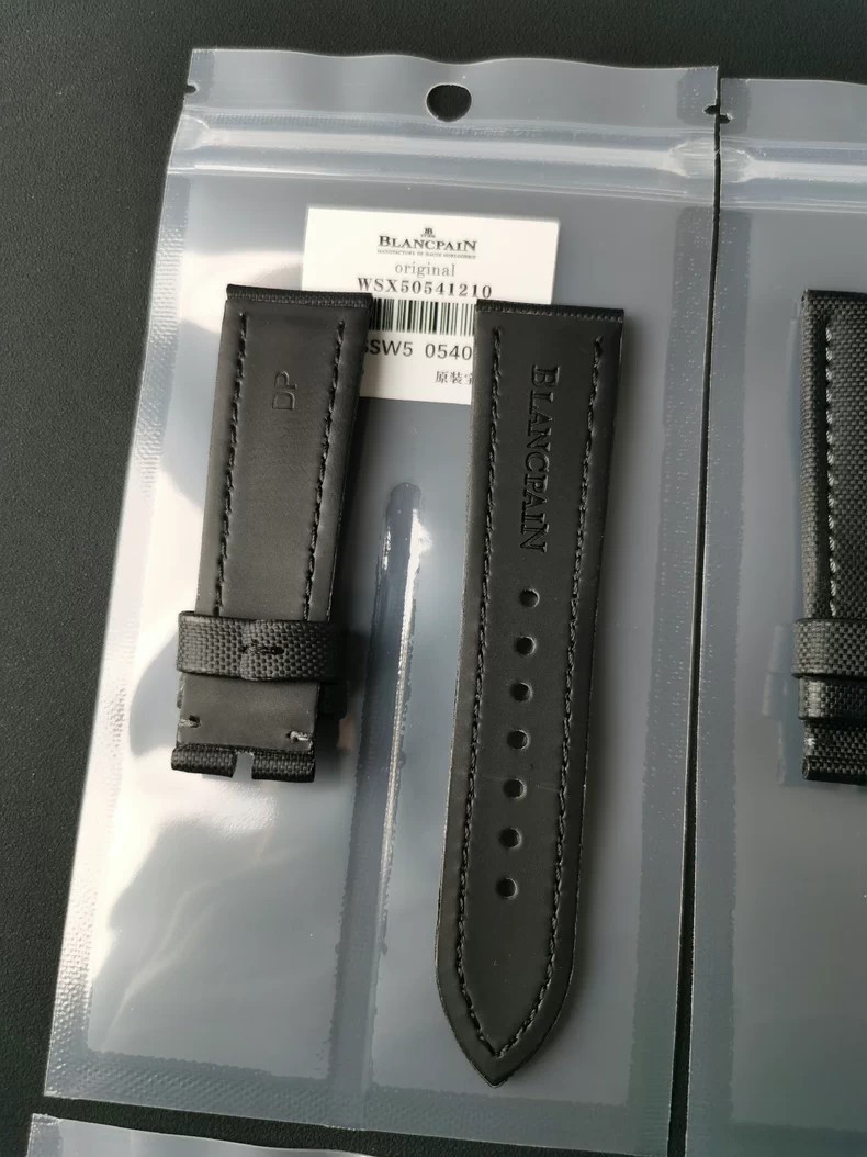 Blancpain 5000 5200 5054 5052 5015 5025 5050 Original Nylon Canvas Watch Strap