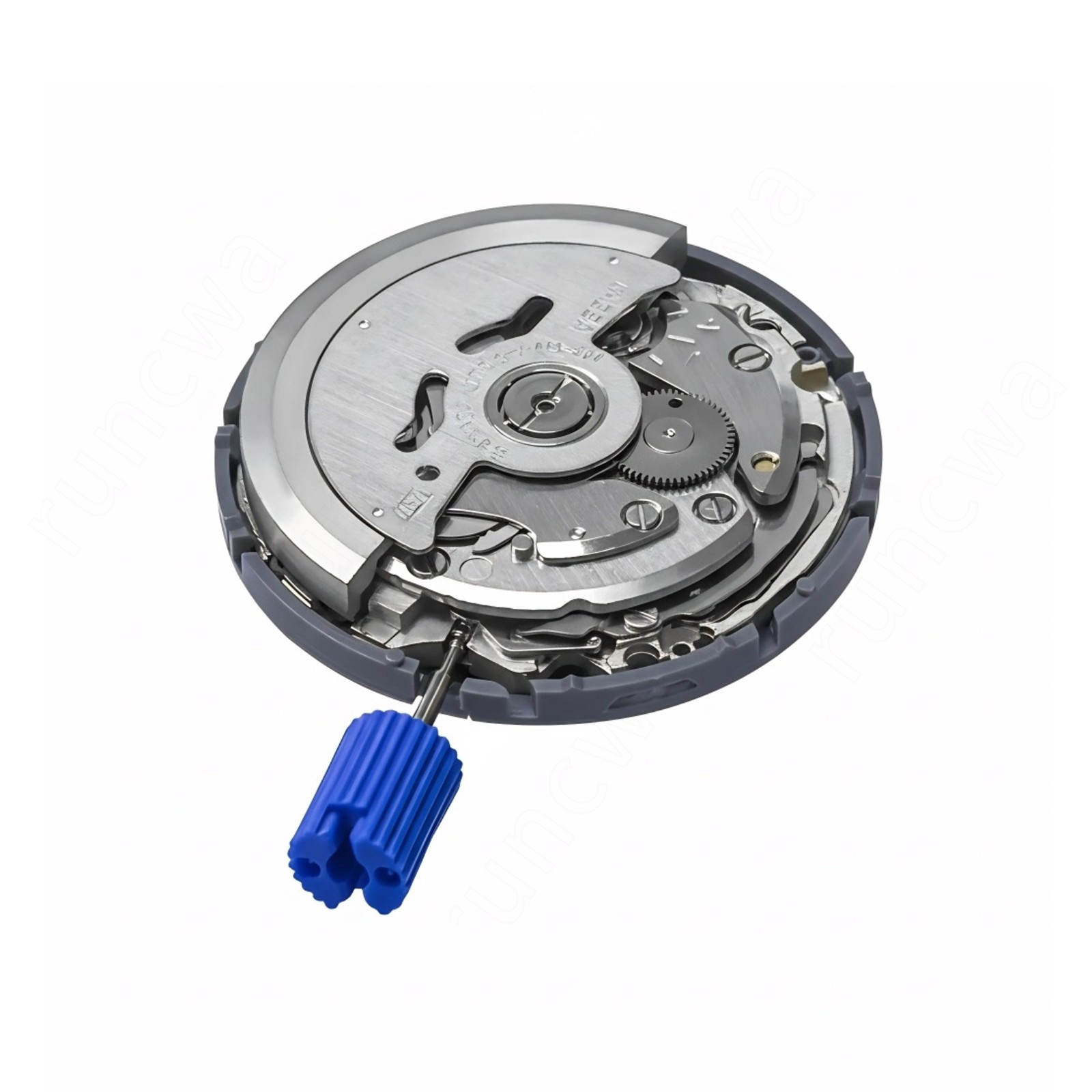 For Seiko NH35 NH35A Automatic Watch Movement Date at 3 w/ Black Date Disc (TMI)