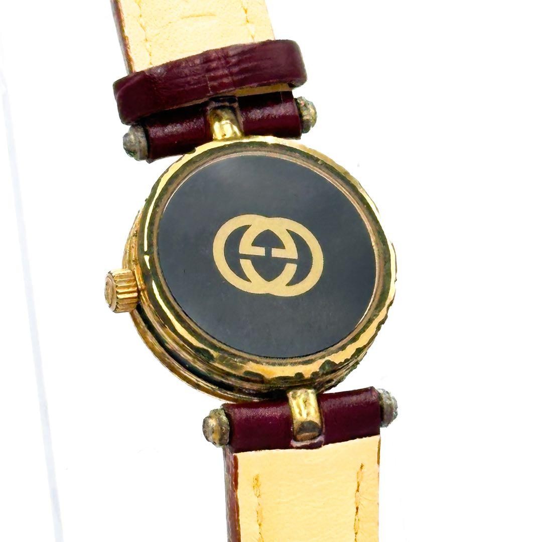 Gucci Sherry Line Quartz Wristwatch Mens Dress Wristwatch Case 21mm wrist 16cm