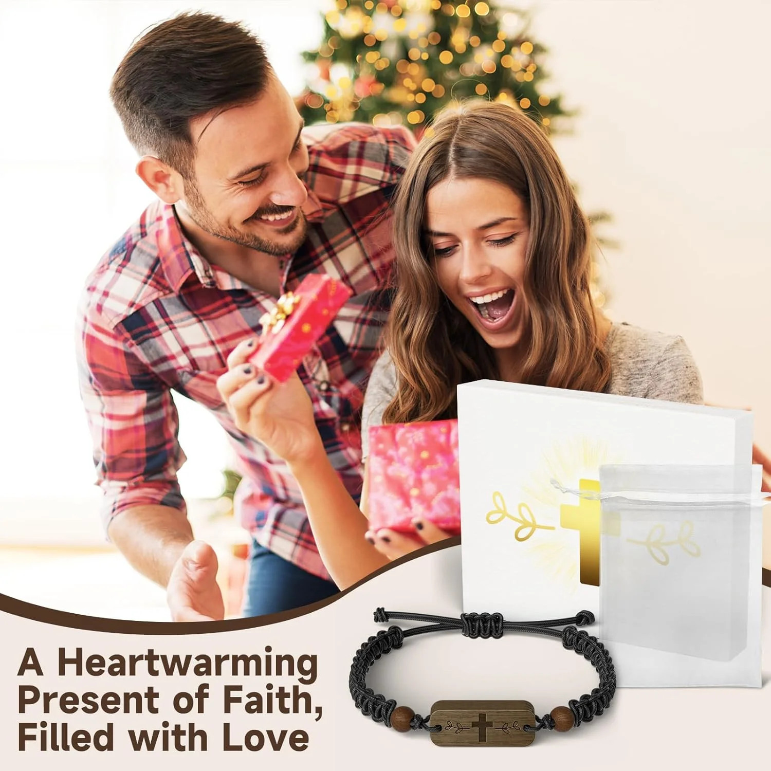 Daily Bible Verse Bracelet | Adjustable Christian Bracelet for Daily Personal In