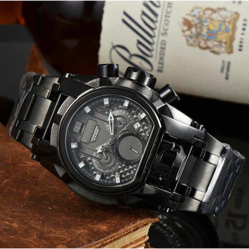 Reserve Bolt Zeus Undefeated Mens Watch Chronograph Invincible Luxury Watch