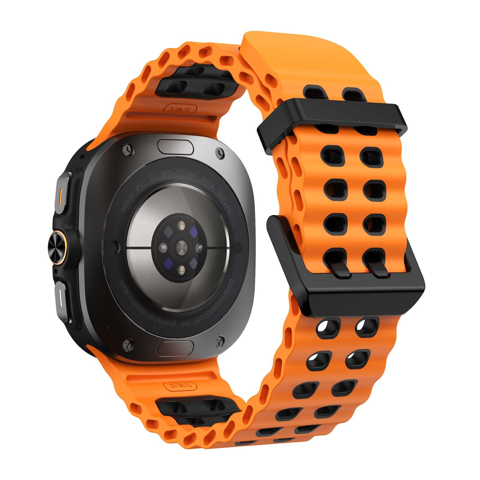 For Samsung Galaxy Watch Ultra 2 2026/2025/2024) Sport Silicone Watch Band Strap