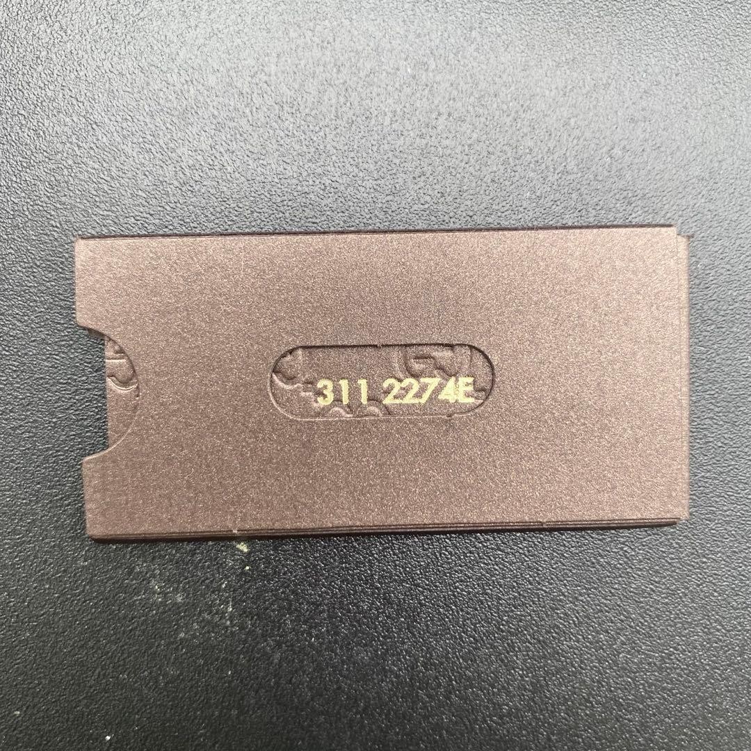 R GUCCI Gucci Silver Chain Necklace Stamped. Charm 925