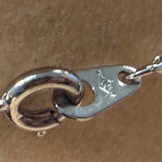 Silver tone Box Chain Necklace 22 Inch Fine Link Italian Style Silver