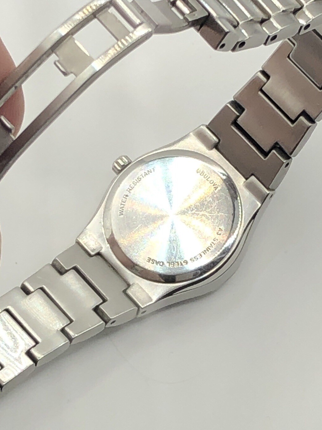 Bulova Light Pink Dial, Diamond Accent Bezel, Women’s Watch (Model 96R17) ~ 🔋✅
