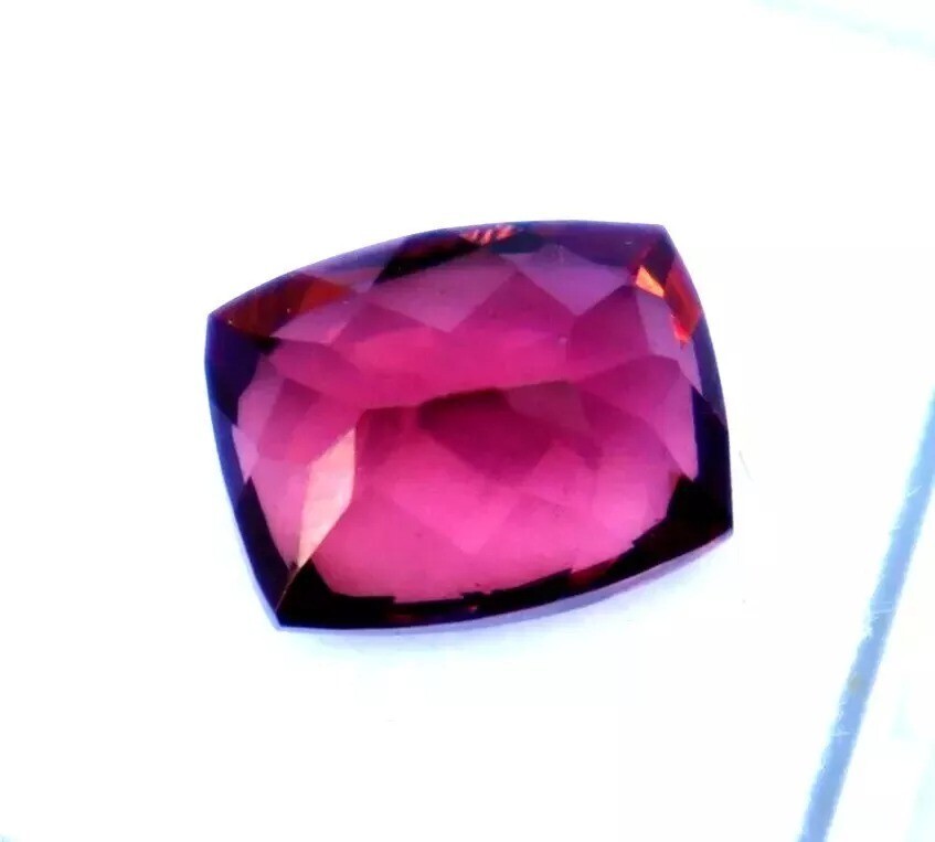 Cushion Shape Hessonite Garnet Certified Loose Gemstone 9 To 11 Ct