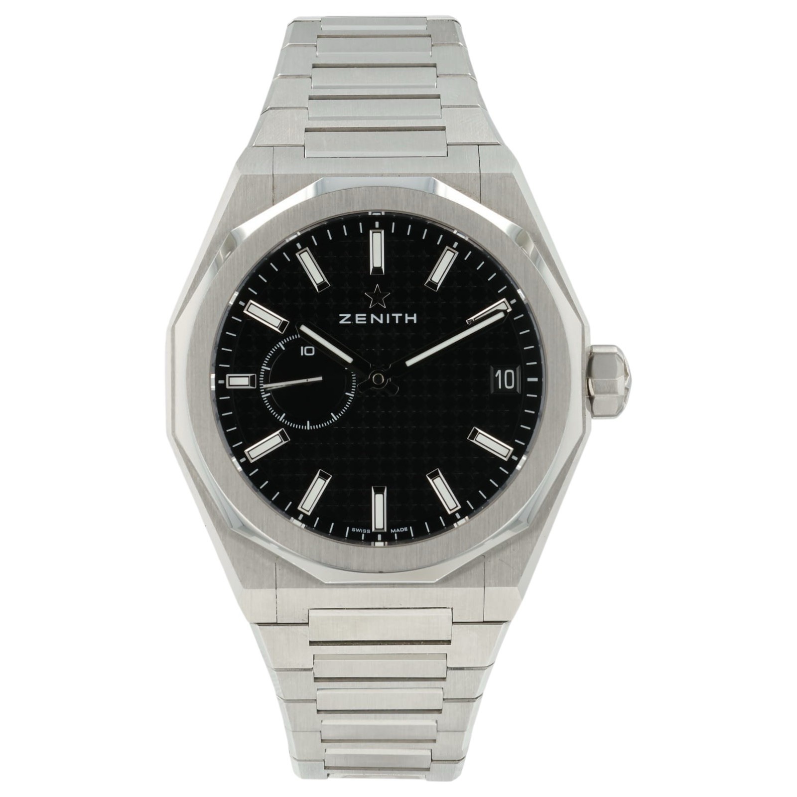 Zenith Defy Skyline Black Dial Stainless Steel 41mm Automatic Men’s 03.9300.3620