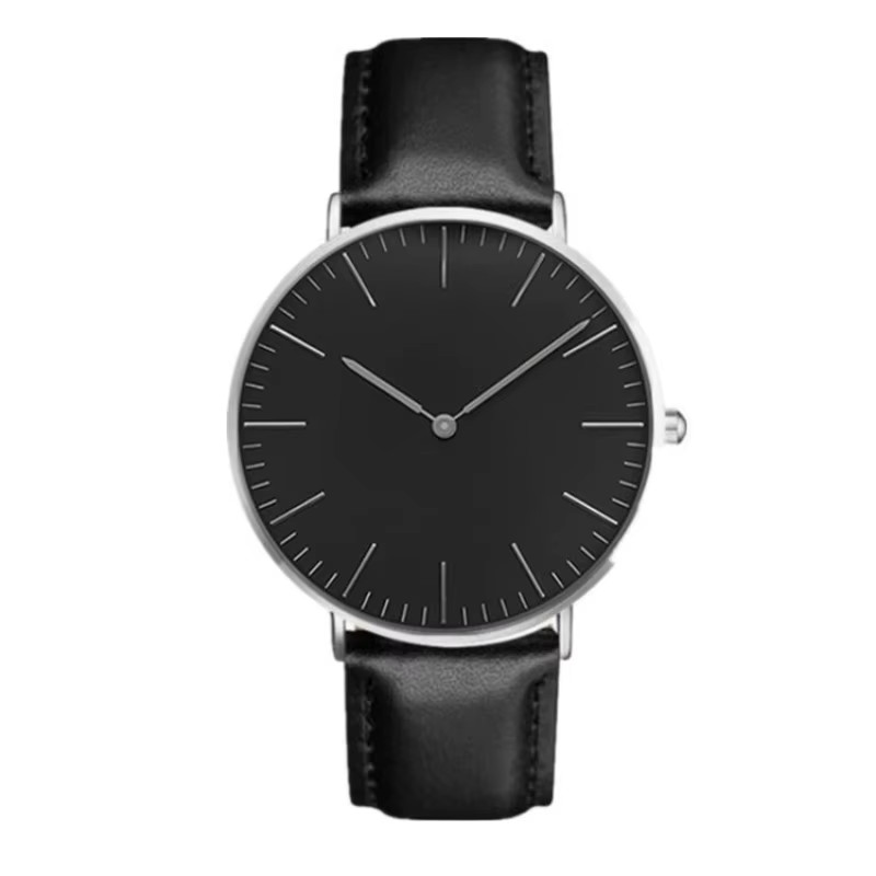 Luxury Women’s Watch Rose Gold Shell Dial Leather Strap Fashion Gift