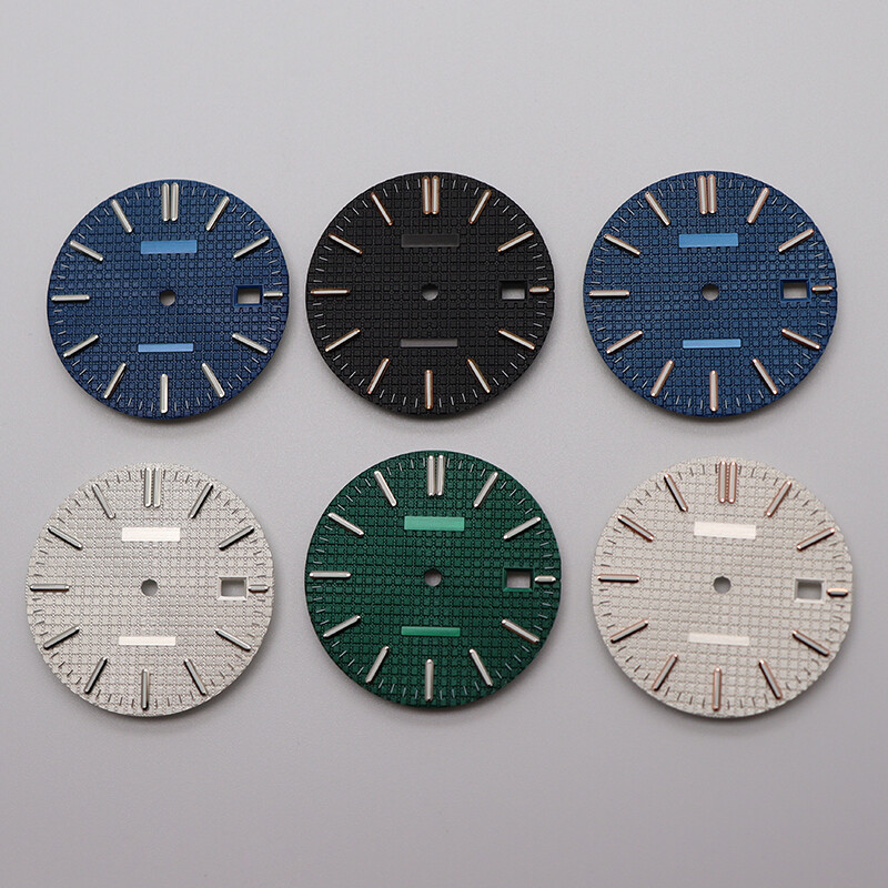 31.8mm Watch dial parts With date Window For Seiko NH34 NH35 NH36 NH38 Movement