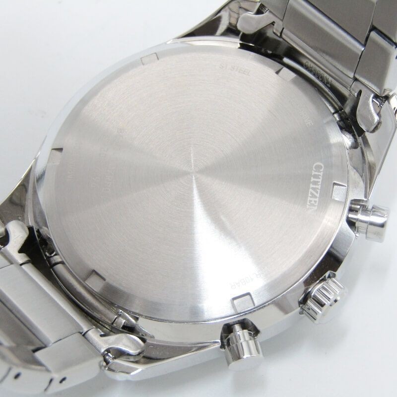 Citizen CA4600-89E Solar Chronograph Watch 43mm Stainless wrist 16cm/6.3in
