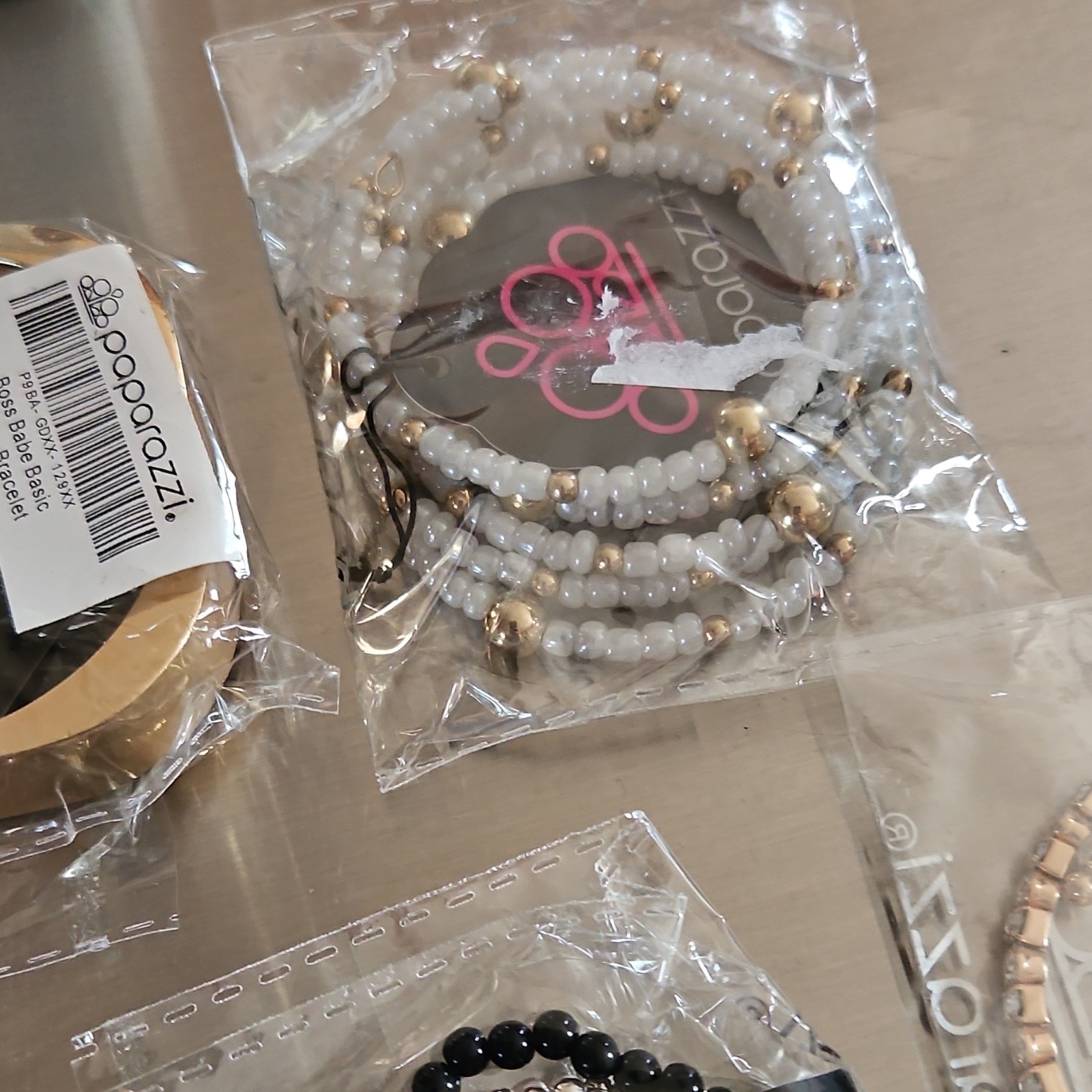 Paparazzi Adjustable Beaded, Bangle, Charm, Cuff, Chain Bracelets Lot, Multicol…