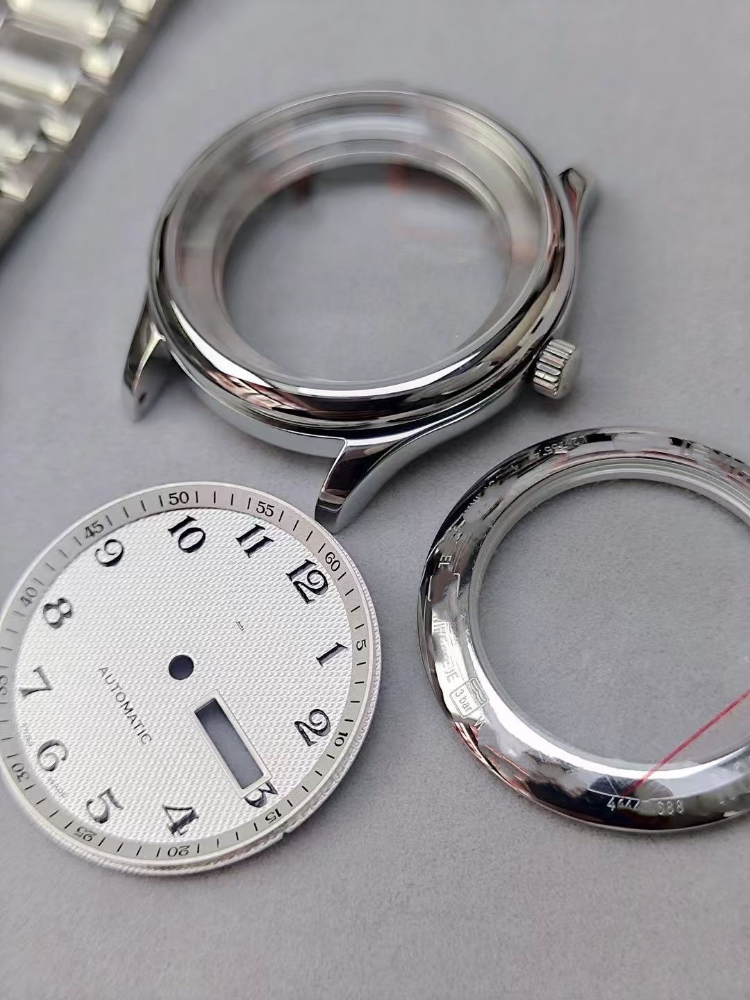 38.5mm Stainless 755 Watch case kit For 2836 Movement After-sales accessories