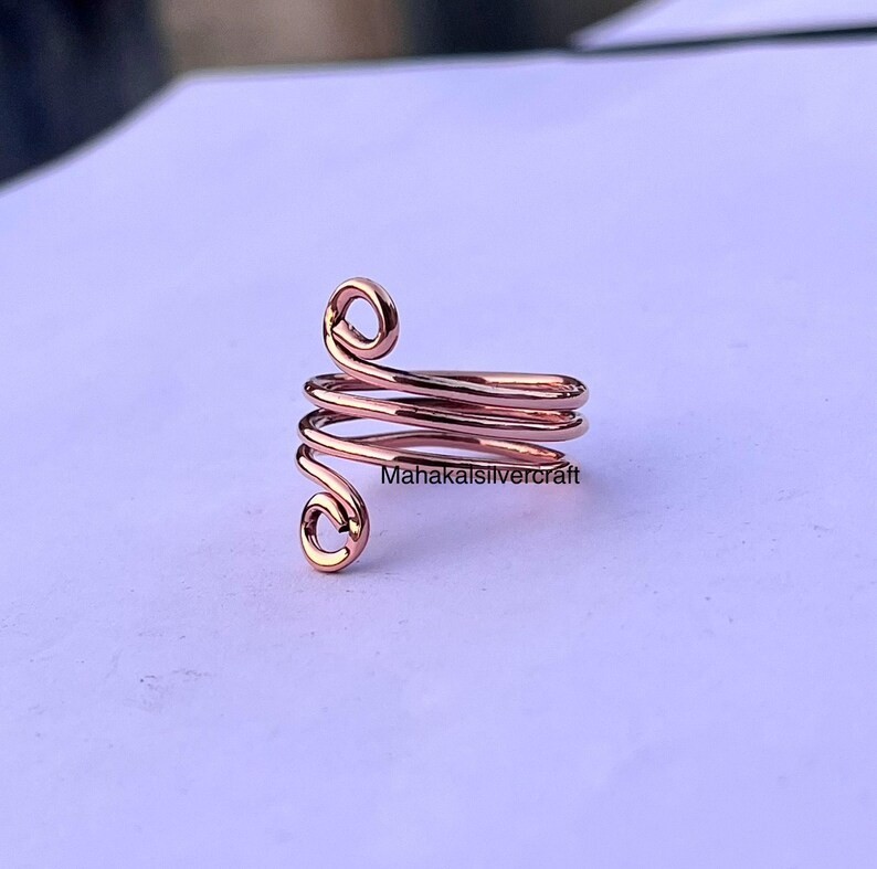 Pure Brass Ring. Handmade Minimalist Dainty Stacking Ring. Gift For Her